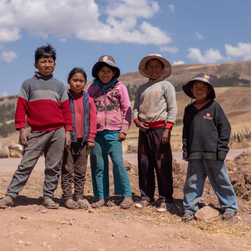 Kinderen in Peru